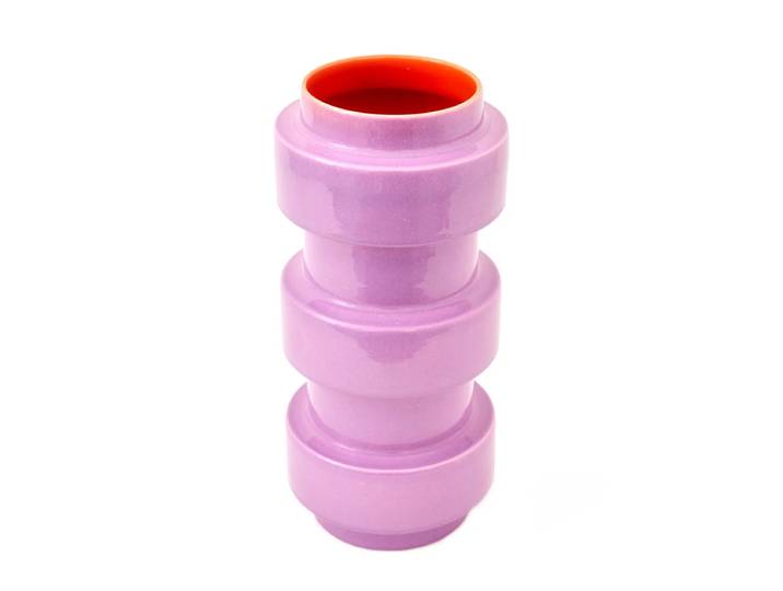 Acapulco Design - Los Floreros Vase, trompeta, lila