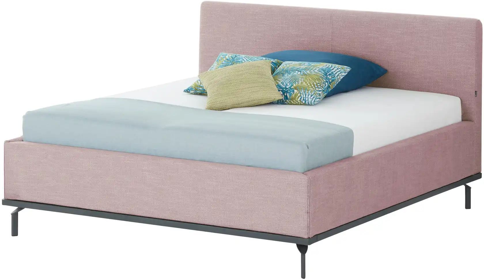 Musterring Polsterbett mit Bettkasten Delphi Variante D ¦ rosa/pink ¦ Maße (cm):