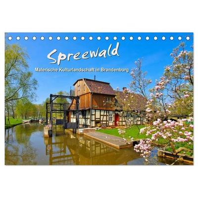 Spreewald - Malerische Kulturlandschaft in Brandenburg (Tischkalender 2026 DIN A5 quer), CALVENDO Monatskalender