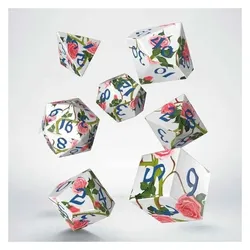 Q Workshop Full Art Dice Set: Roses