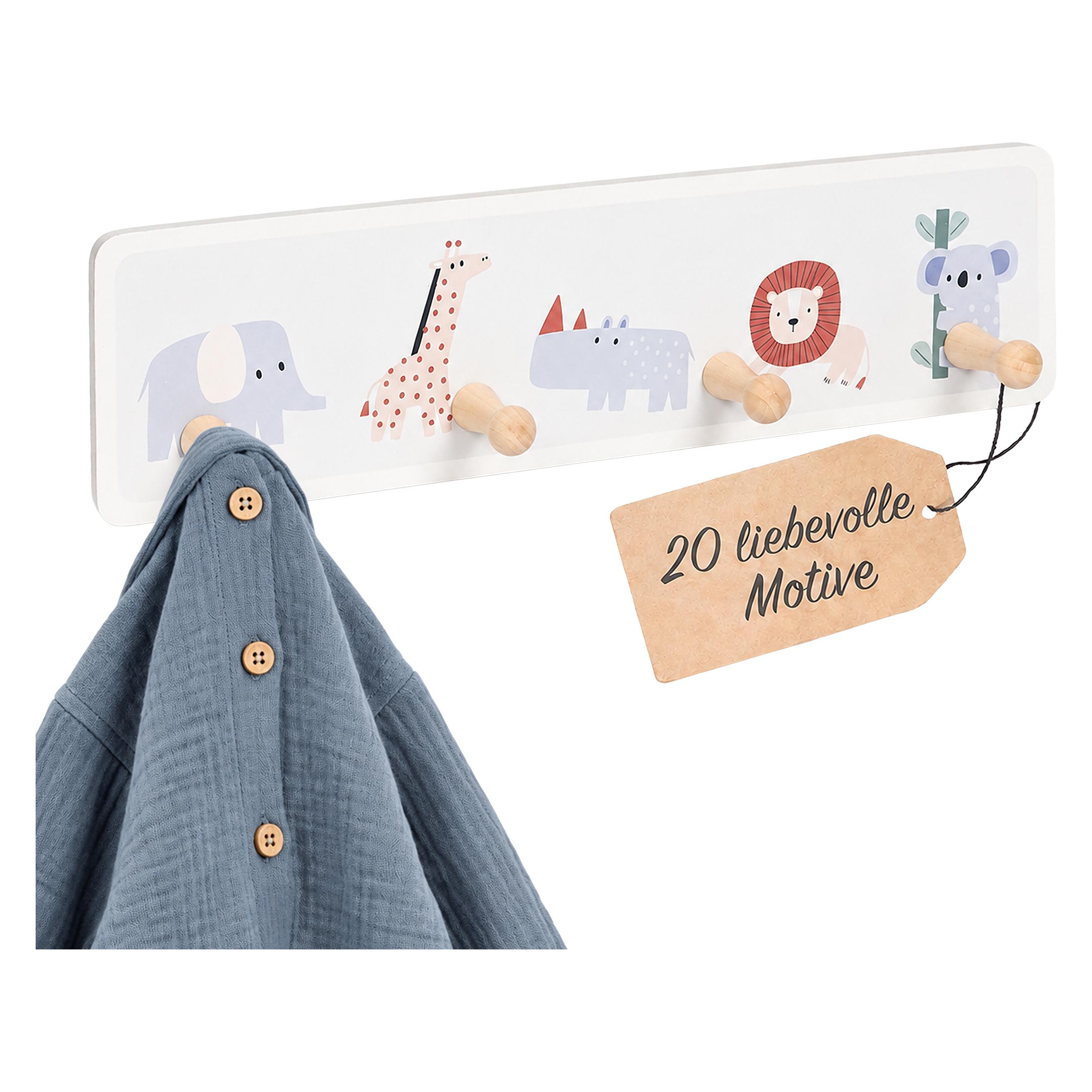 Relaxdays Kindergarderobe (38 x 5.50 x 10 cm) (4052025809317)