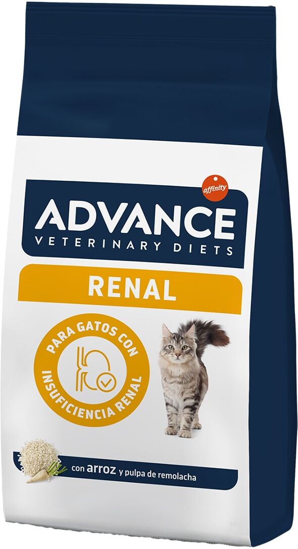 Advance Veterinary Diets Pienso para gatos adultos Advance Renal Dietas Veterinarias.  (1,5 Kg)