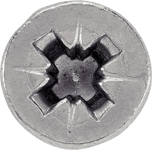 Vis à métaux tête fraisée pozidrive A4 DIN 965 6X40 boîte de 200 ACTON 642146X40