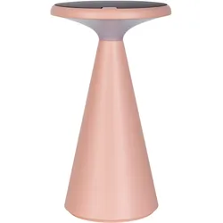 Näve Solar-/Akku-/Tischleuchte "PALU" H: 20cm rosa