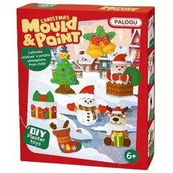 Weihnachts-Magnetset zum Selbstgestalten für den Kühlschrank