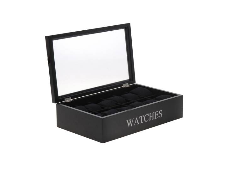 Uhrenbox für 12 Armbanduhren