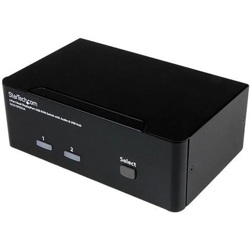 Startech 2 Port Displayport USB mit Audio