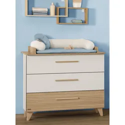 Wickelkommode PERLINE (BHT 98x110x75 cm) - BHT 98x110x75 cm