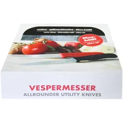 Schneider - Thekendisplay Vespermesser 20 Messer/Display, je 12 x schwarz und 8 x rot
