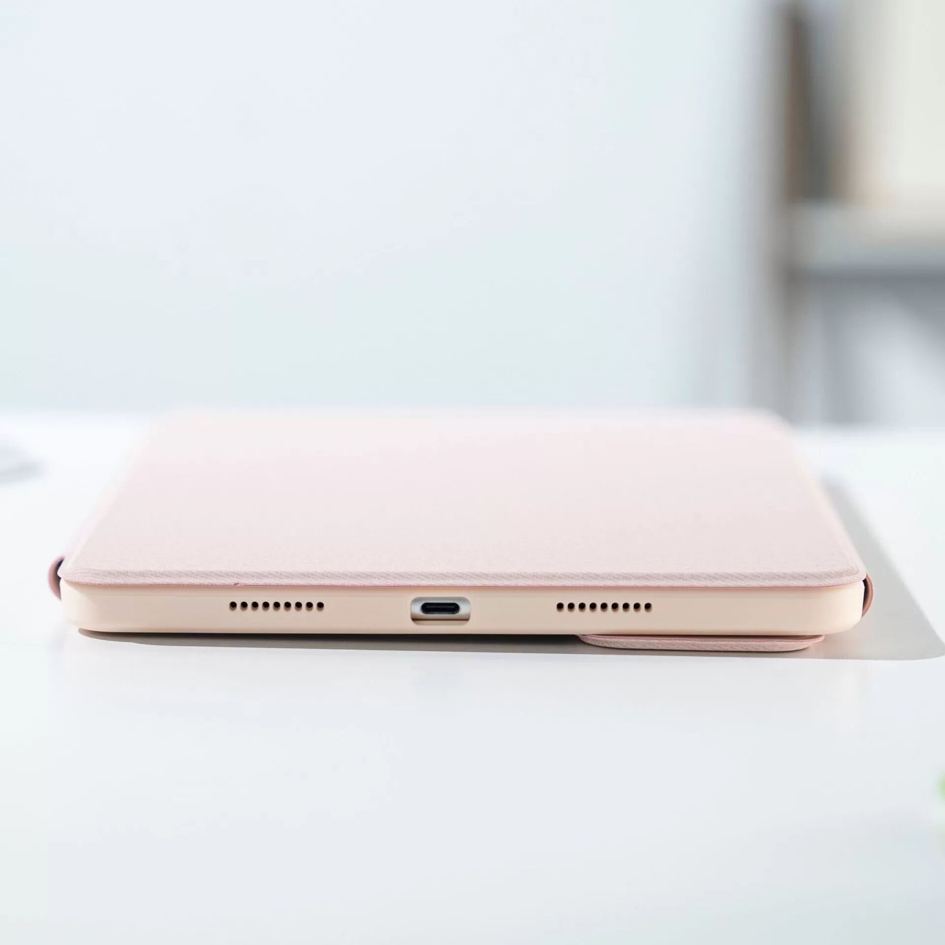 INF Étui Clavier Bluetooth Rotatif à 360° Compatible avec Huawei MatePad 10.4/V6/V7 (Universel) - Rose