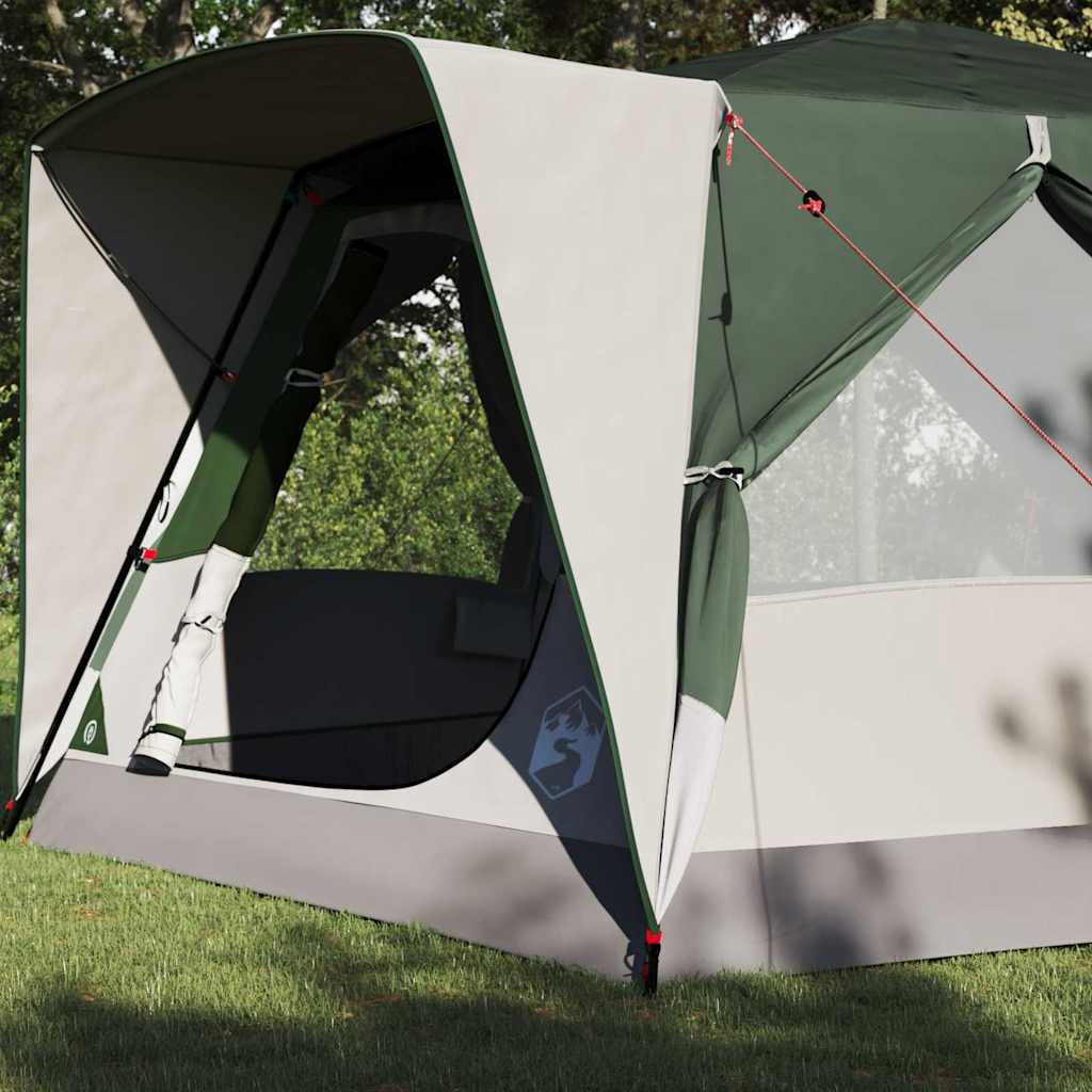 vidaXL Tente cabine 7 personnes 7 personne Vert