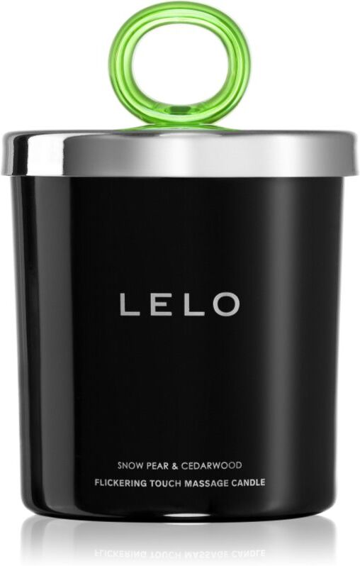 Lelo Flickering Touch Massage Candle massage candle Snow Pear & Cedarwood 150 g