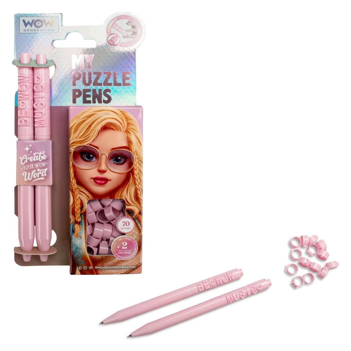 Kids Stifte 2er-Pack "Wow Puzzle" 2 Stück, 70 Liter, zum Zusammenstellen für Freundinnen / Wow00076 - (77247736)