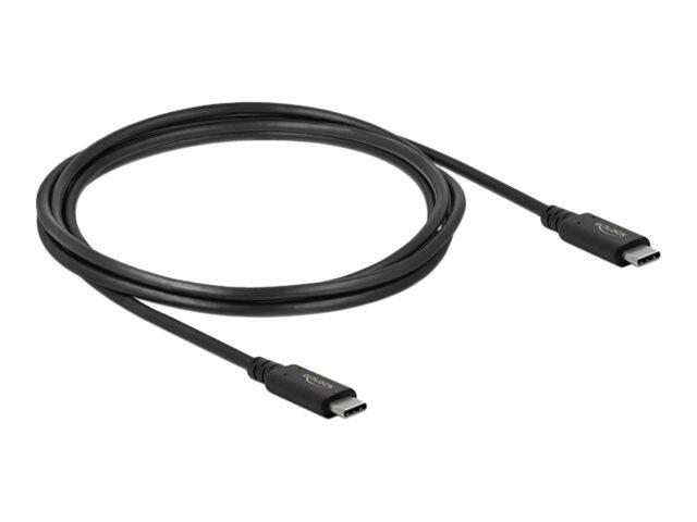 DeLock - USB-Kabel - USB-C (M) zu USB-C (M) - USB4 / Thunder 86980