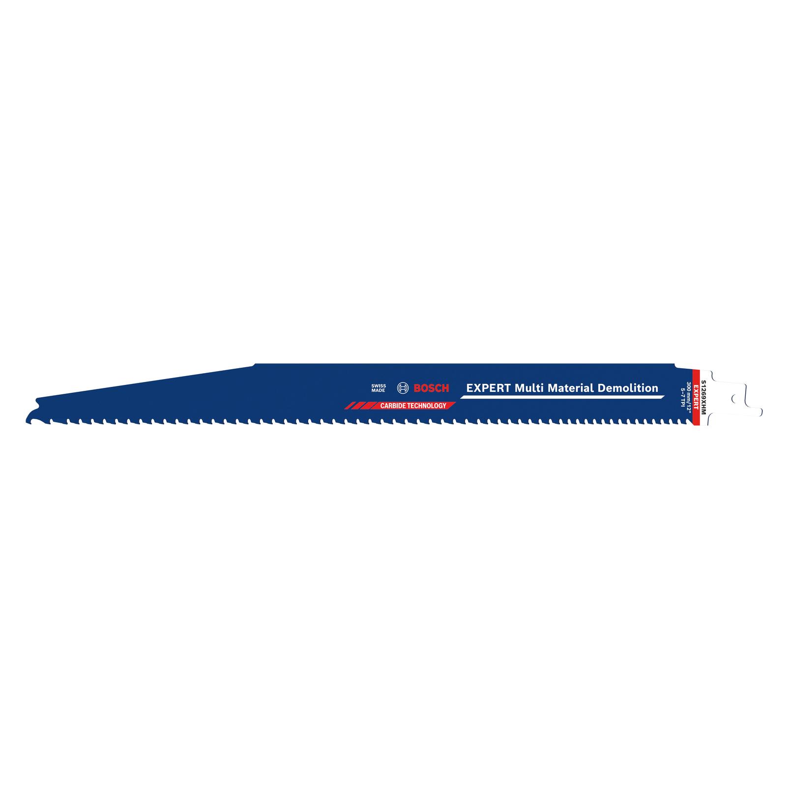 Bosch Professional Zubehör EXPERT S1269XHM Multi Material Demolition Säbelsägeblatt, 10-tlg. (2608902345)