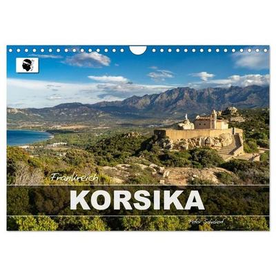 Frankreich - Korsika (Wandkalender 2027 DIN A4 quer), CALVENDO Monatskalender