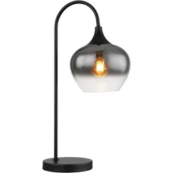 Globo, Tischlampe, Tischleuchte Maxy schwarz matt 1xE27 (E27)