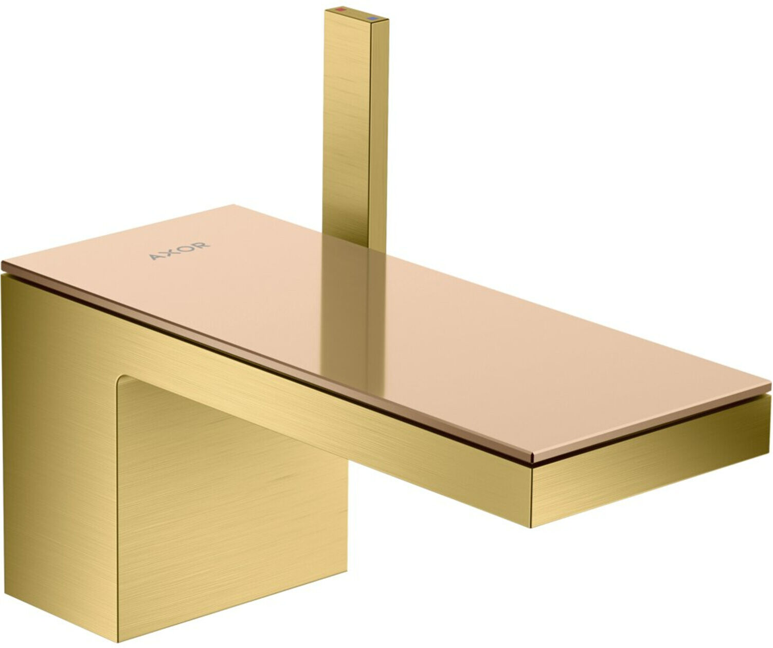 Hansgrohe Platte Axor MyEdition 200x82mm, brushed red gold, Metall (47903310)
