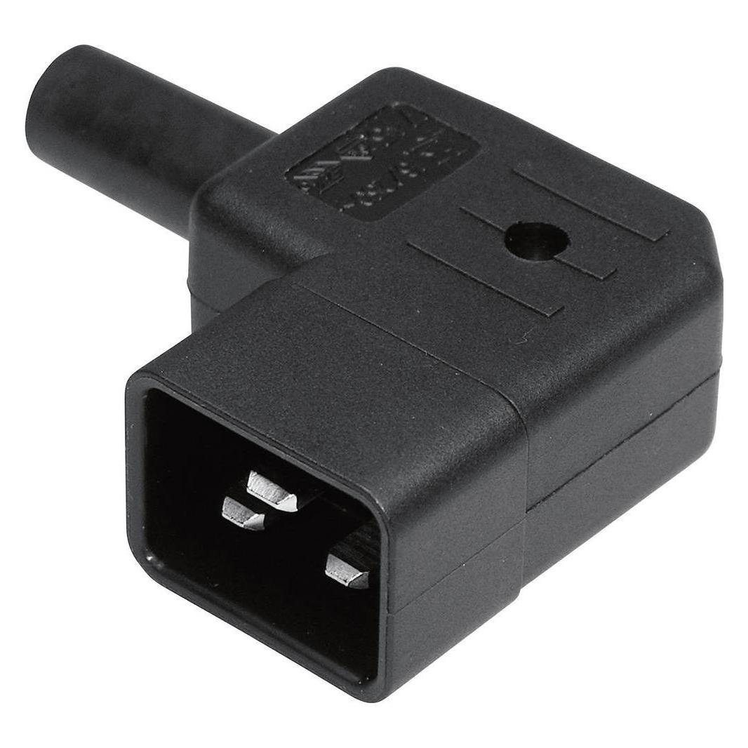 Kaiser Kaltgerätestecker (745/sw/C)