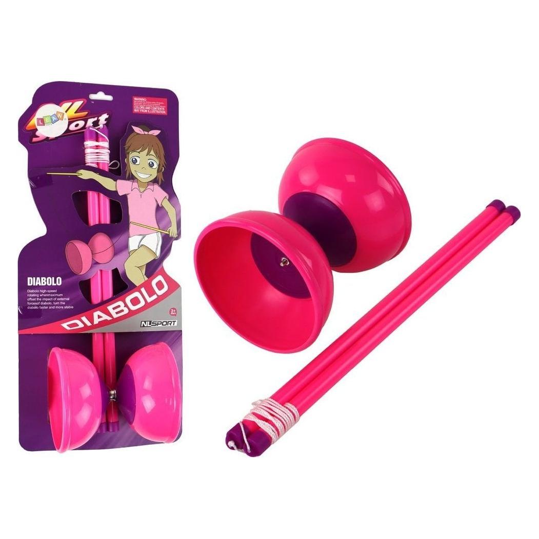 Lean Toys Jojo Diabolo rosa (LEA16680-uniw)