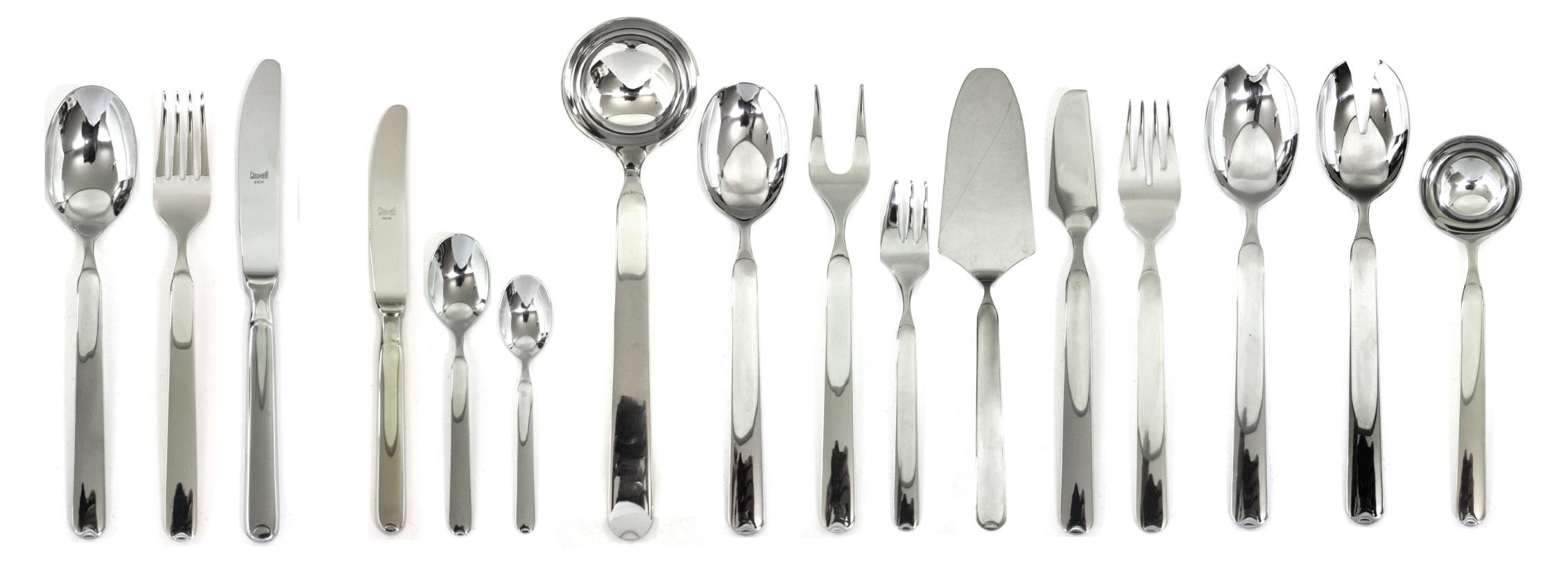 Besteckset, 113-teilig, Design Goccia