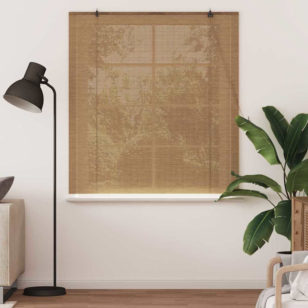 17 Stories Bamboo Horizontal/Venetian blind Light Brown 160cm L x 150cm W