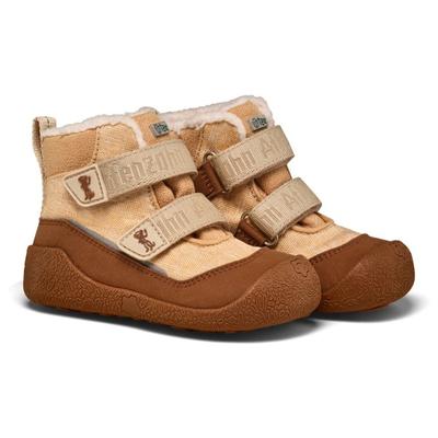 Affenzahn - Kid's Lauflerner Winterstiefel Vegan Snuggy - Winterschuhe 19 | EU 19 braun/beige