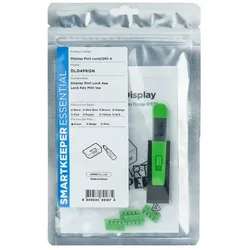 Smartkeeper DL04PKGN Schnittstellenblockierung Schnittstellenblockierung + Schlüssel DisplayPort Grün 1 Stück(e)