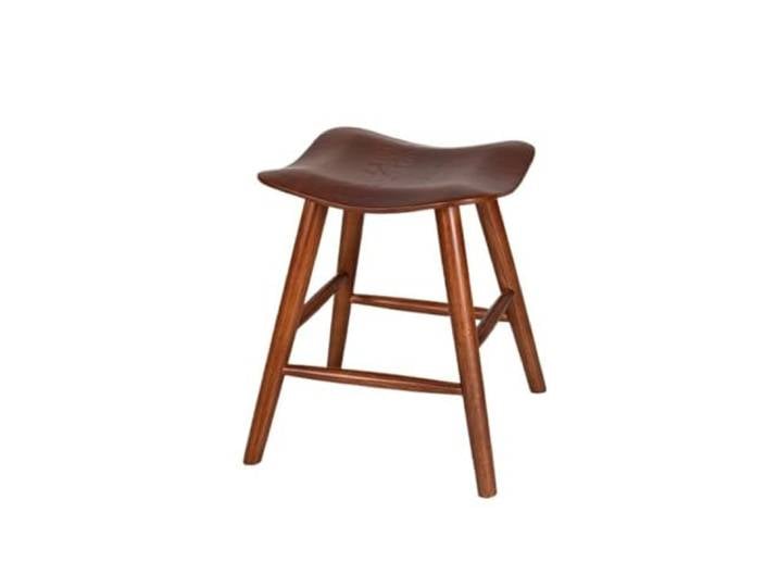 XXAD553TY Hocker Ergonomischer Multifunktionshocker kann als Beistelltisch verwendet Werden Kleiderschrank(Bruin)