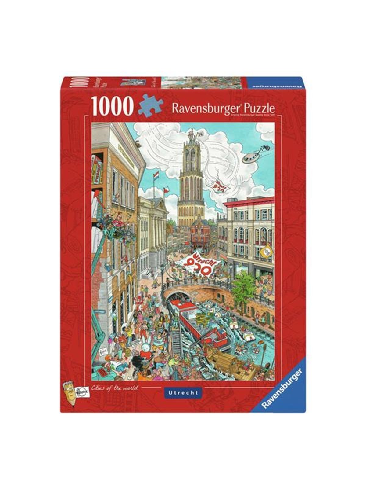 Ravensburger Jigsaw Puzzle Fleroux Utrecht 1000 pcs. 2D Puzzles