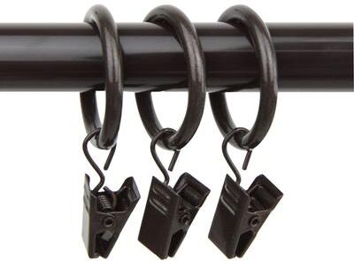InStyleDesign 10 Curtain Rings 1 inch - n/a