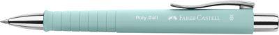 Faber-Castell Druckkugelschreiber Poly Ball XB, XB-Mine, caribic blue