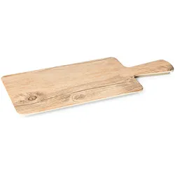 Ich-zapfe, Serviergeschirr, Platte, 42 x 18 x 1,5 cm, Melamine - Holzoptik