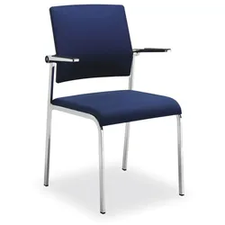 Konferenzstuhl WIRO, blau