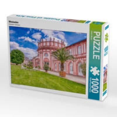 CALVENDO Puzzle Schloss Biebrich | 1000 Teile Lege-Größe 64x48cm Foto-Puzzle für glückliche Stunden