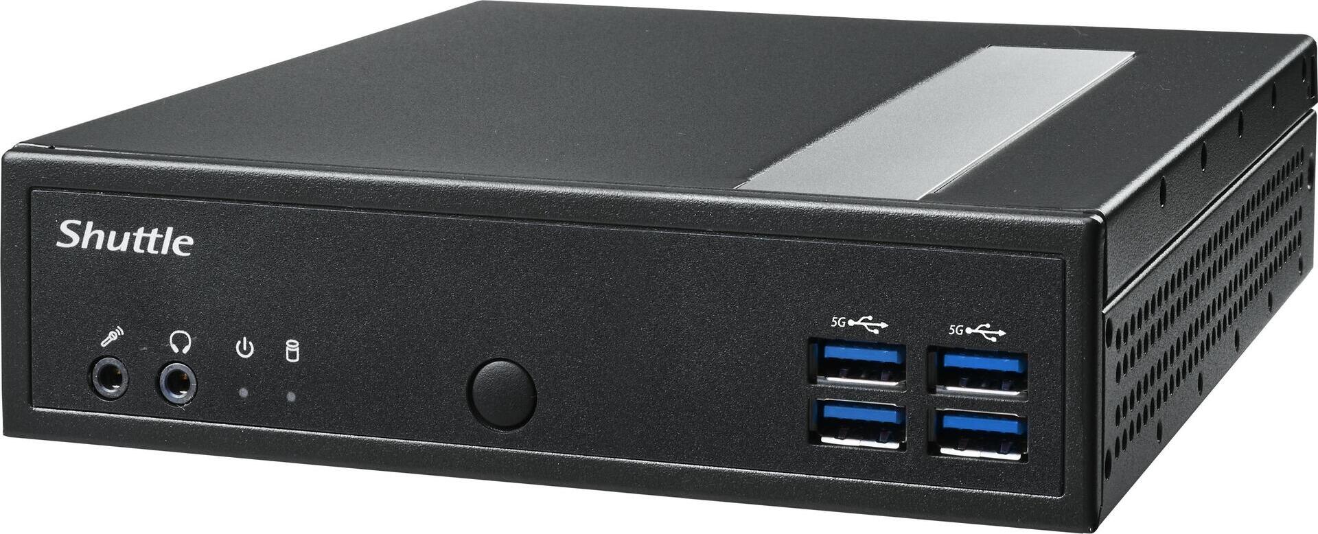 Lüfterloser Mini-PC Intel N100 8GB DDR5 128GB SSD Dual LAN 4K