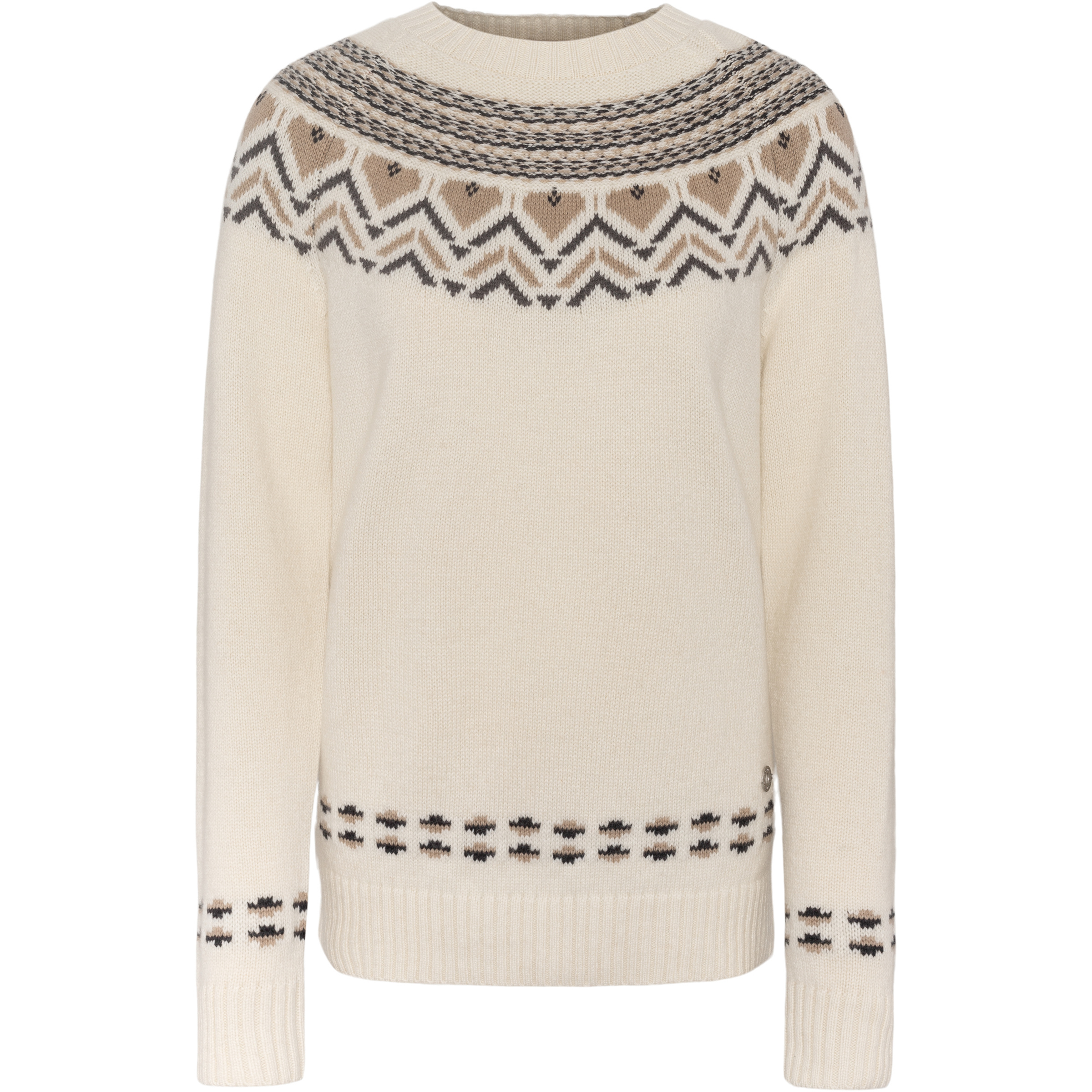 Kari Traa Sundve Knit Damen Pullover weiss Größe L Lifestyle Hautfreundlich