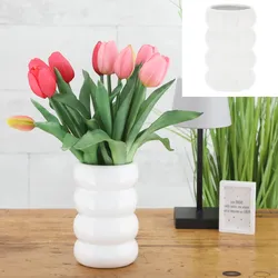 Vase CERAMICS RINGS (H 15 cm) - H 15 cm