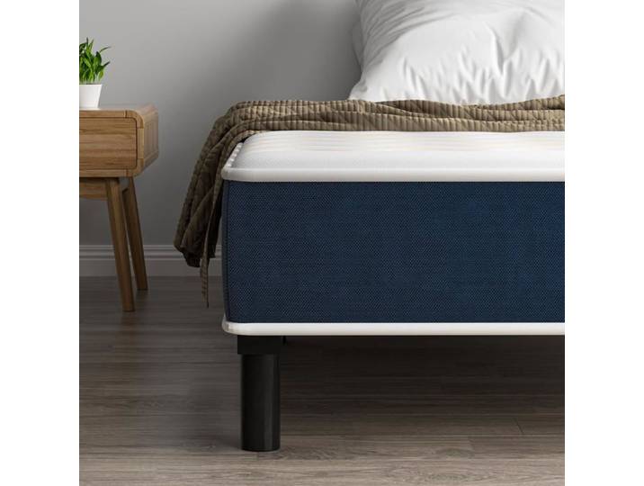 TEENO Ensemble Matelas et Sommier 90x190cm Matelas en Mousse à Mémoire Haute Densité
