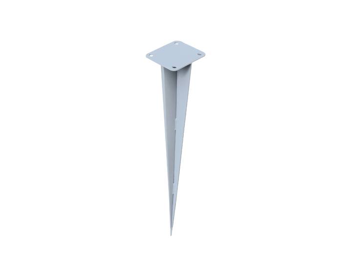 Bodenanker für Seitenmarkise 46 cm