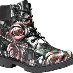 TIMBERLAND Timberland Damen Multifunktionshalbschuh W HERITAGE 6-INCH BOOT, Größe EU37 in Schwarz Schwarz