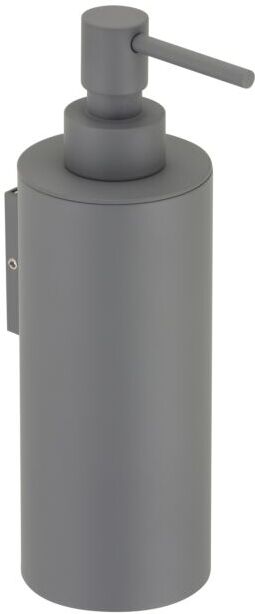 Herzbach Deep Grey Seifenspender 23.811000.1.06 für 200ml, Wandmontage, grau matt