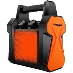 Neo Elektroheizung (PTC-Keramik-Elektroheizung, 2kW neues Modell), Heizkörper, Orange, Schwarz