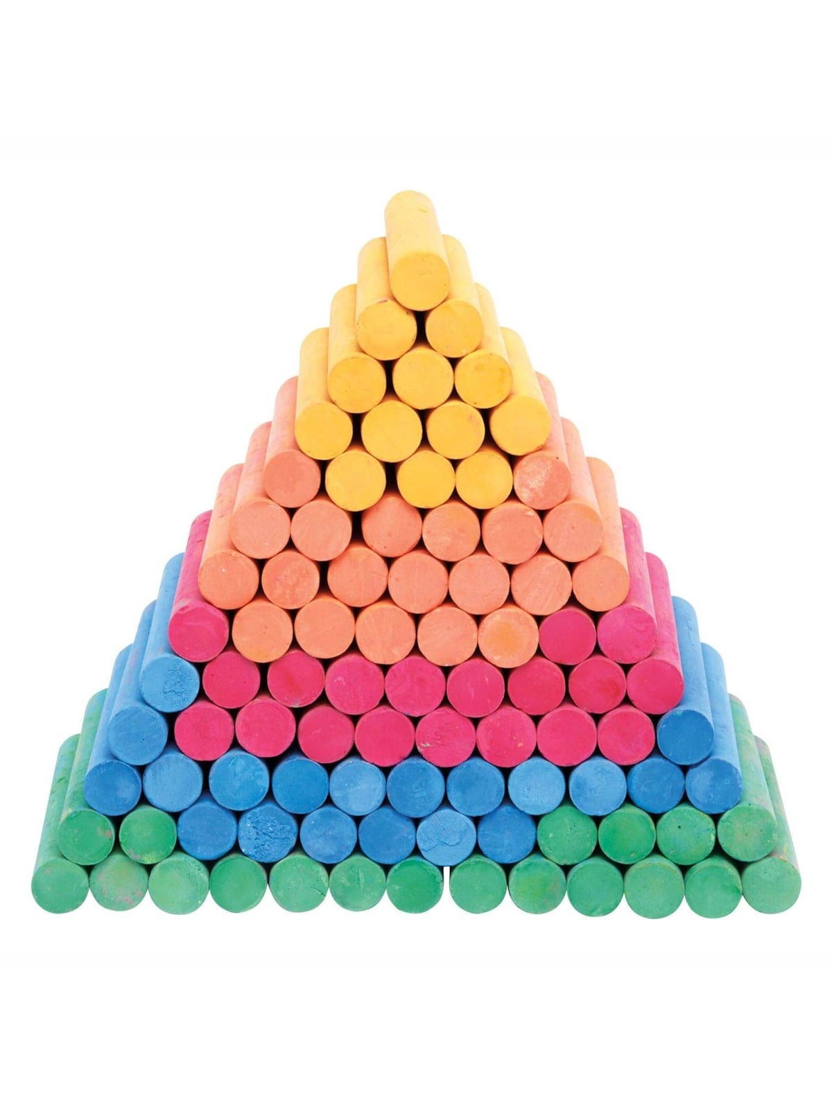 Colorations - Colored Dustless Chalk 100 pcs.