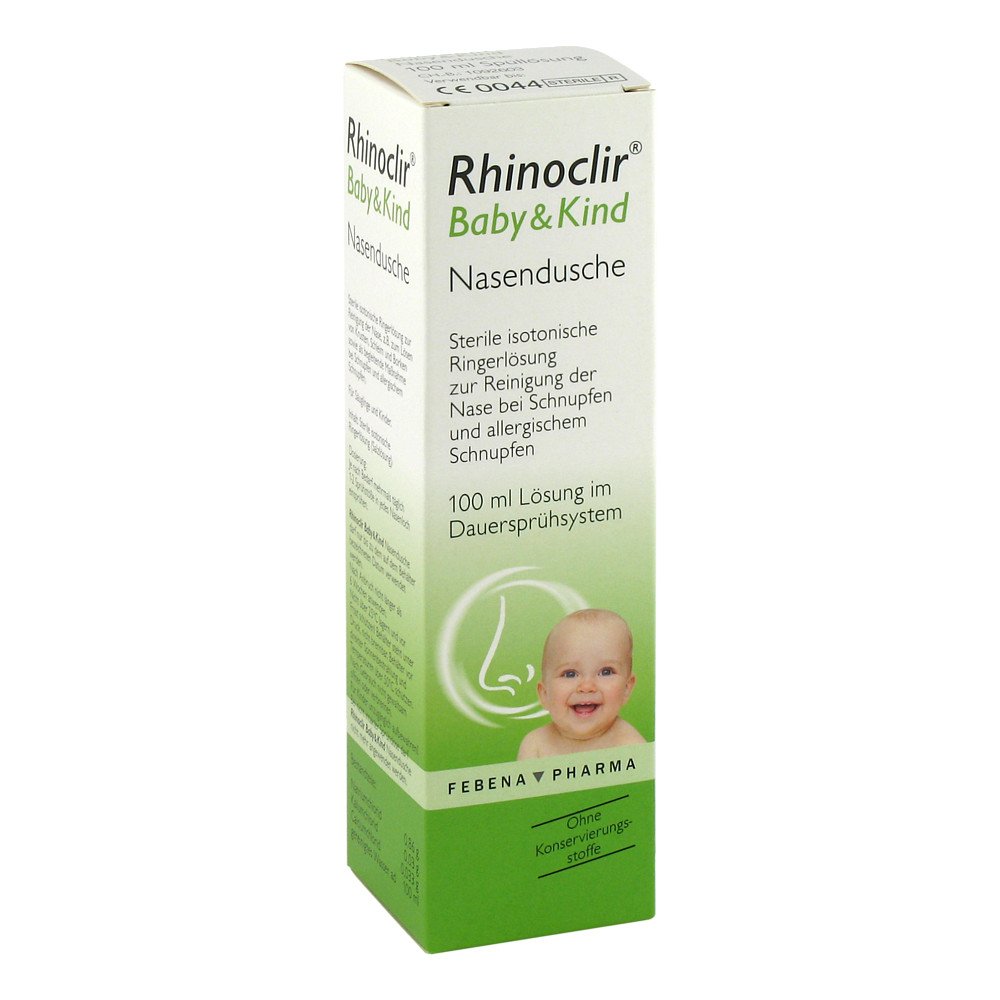 Febena Pharma GmbH Rhinoclir Baby & Kind Nasendusche Lösung 08759569