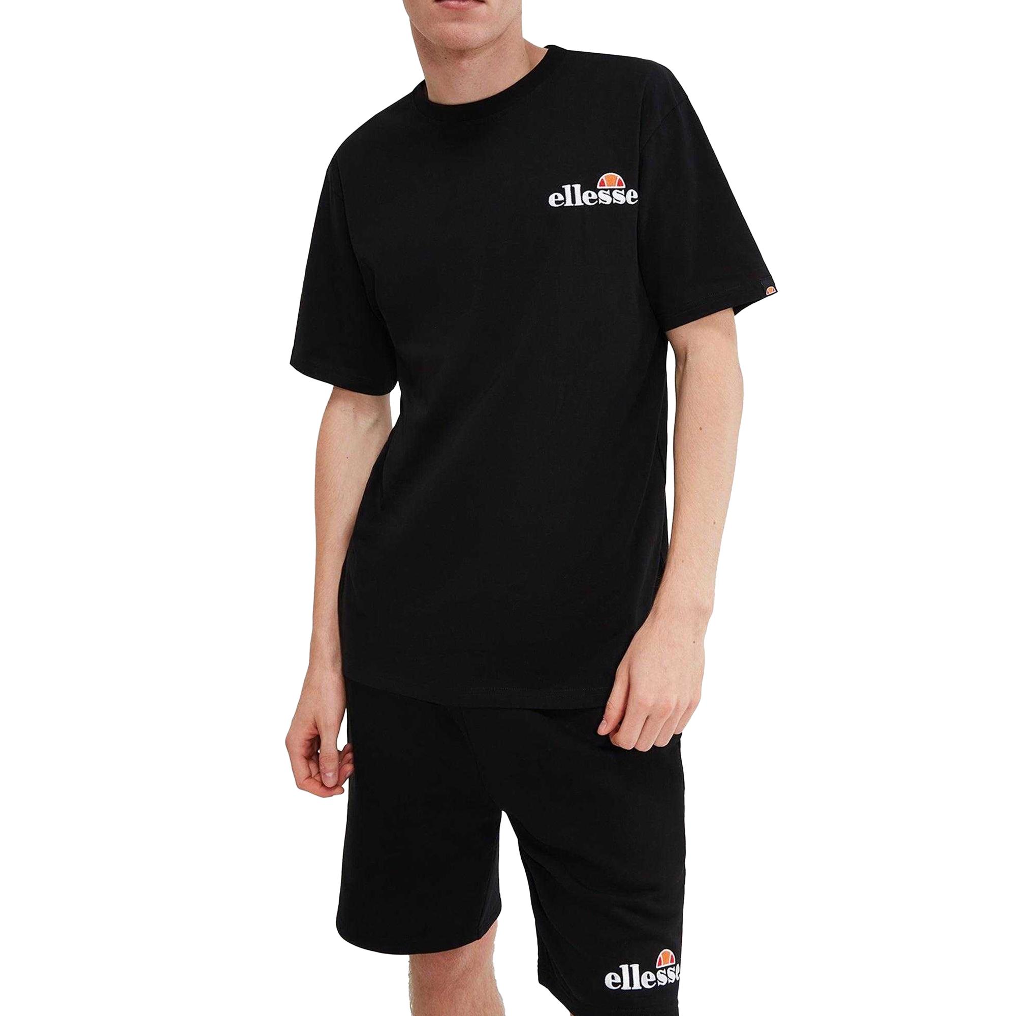 Ellesse Heren Voodoo T-Shirt (Zwart)