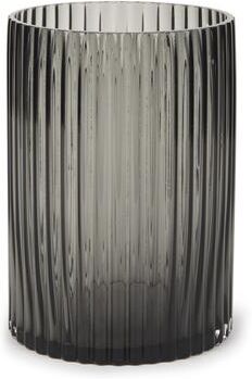 "Mercana Dawn Amber Glass Vase (8"")"