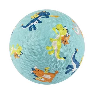 Sigikid 43521 - Ball Drache, hellblau, Naturkautschukball, 17 cm