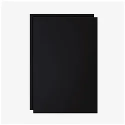 Showdown Displays 2-tlg. Schreibfolien-Set A2 schwarz, 42x59.4 cm
