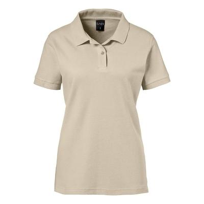 Exner Damenpoloshirt Fb. sand Gr. M : sand : M : 100% Baumwolle 180 g/m²